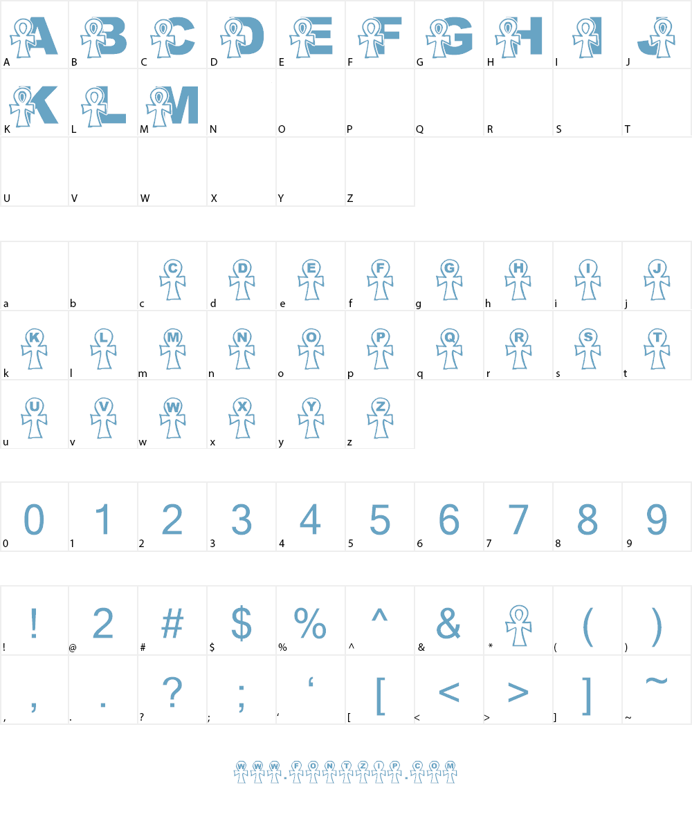 LMS Everlasting Font Character